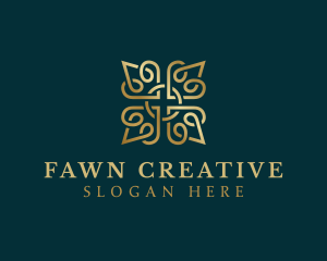 Elegant Floral Pattern logo design