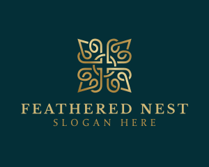 Elegant Floral Pattern logo design