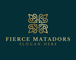 Elegant Floral Pattern logo design