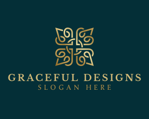 Elegant - Elegant Floral Pattern logo design