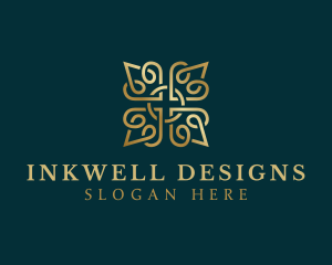 Elegant Floral Pattern logo design