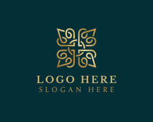 Pattern - Elegant Floral Pattern logo design