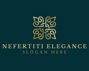 Elegant Floral Pattern logo design