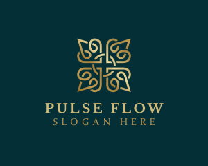 Elegant Floral Pattern logo design