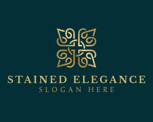 Elegant Floral Pattern logo design