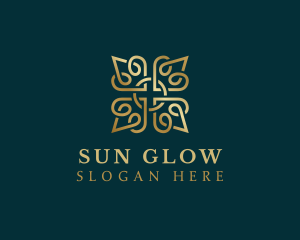 Elegant Floral Pattern logo design