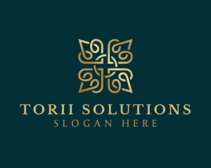 Elegant Floral Pattern logo design