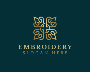 Elegant Floral Pattern logo design