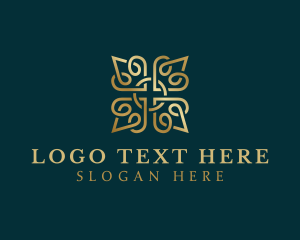 Perfume - Elegant Floral Pattern logo design