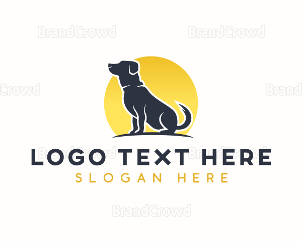 Dog Pet Veterinary Logo