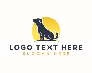 Rottweiler - Dog Pet Veterinary logo design