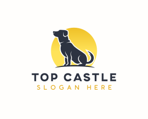 Dog Pet Veterinary Logo