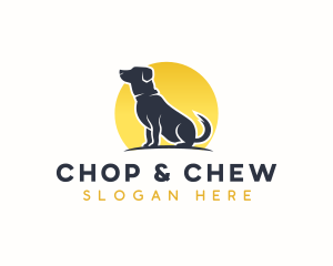 Dog Pet Veterinary Logo