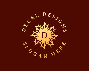 Sun Luxury Resort logo design