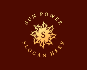 Sun Luxury Resort logo design