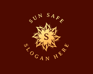 Sun Luxury Resort logo design