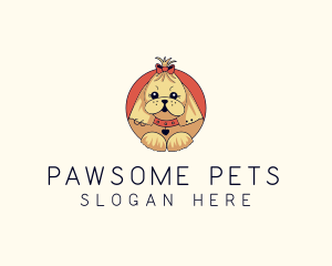 Shih Tzu Pet logo design