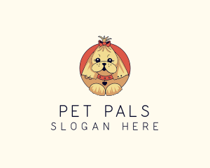 Shih Tzu Pet logo design