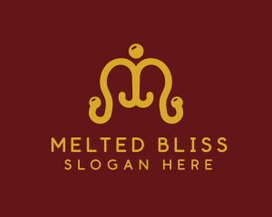 Ornate Coat Hanger logo design