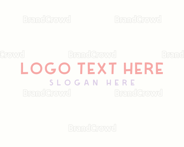 Feminine Cute Handwriting Logo