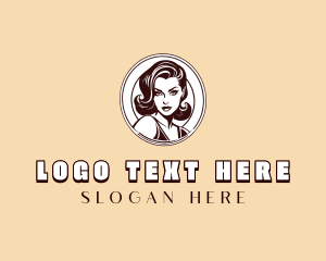 Lady - Lady Retro Beauty logo design
