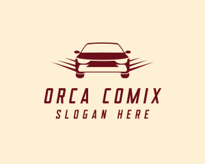 Drag Racing - Car Vehicle Transportation logo design