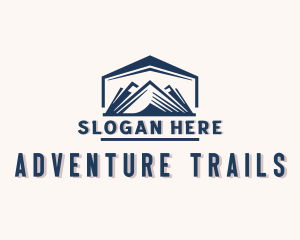 Alpine Valley Hiking logo design