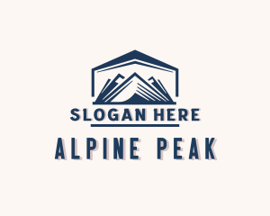 Alpine - Alpine Valley Hiking logo design