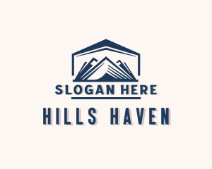 Alpine Valley Hiking logo design