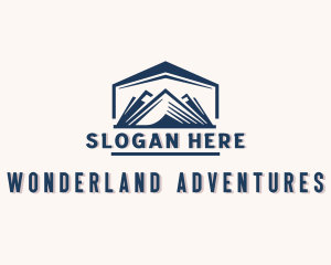 Alpine Valley Hiking logo design