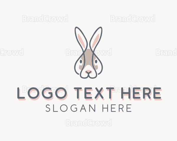 Hare Bunny Rabbit Logo