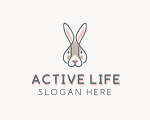 Hare Bunny Rabbit Logo