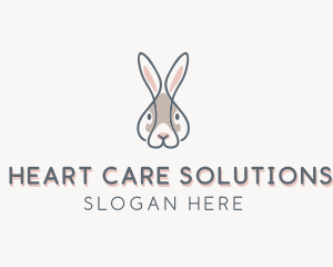 Hare Bunny Rabbit logo design