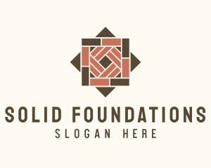 Wood - Wooden Tile Design logo design