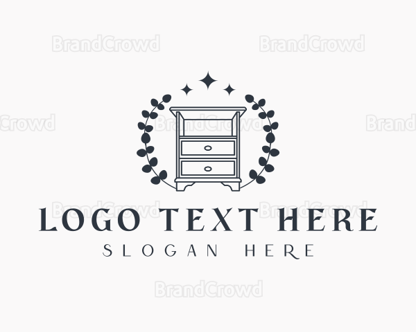 Drawer Cabinet Furniture Logo