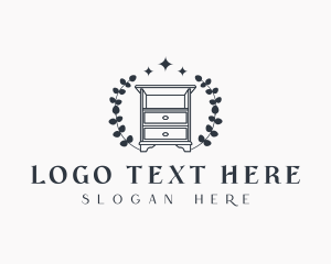 Craftsmanship - Drawer Cabinet Furniture logo design