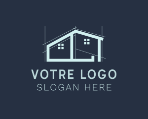 Structure - Architecture Real Estate Renovation logo design