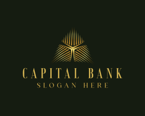 Bank - Triangle Finance Banking logo design