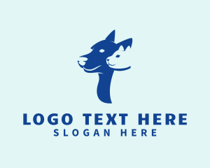 Dog - Animal Pet Business logo design