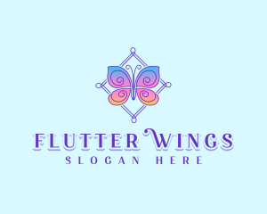 Butterfly - Elegant Feminine Butterfly logo design