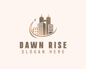 High Rise Building Property logo design