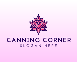 Colorful Lotus Peacock logo design