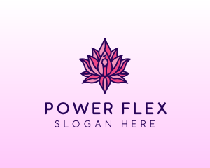 Colorful Lotus Peacock logo design