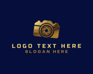 Digicam - Photography Camera Shutter logo design