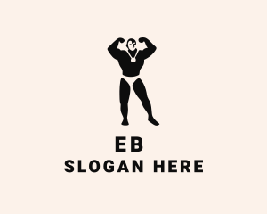 Male Bodybuilding Competition  Logo