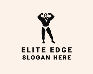 Male Bodybuilding Competition  logo design
