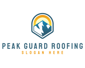 Mountain Peak Hiker logo design