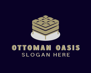 Ottoman Chair Furniture logo design