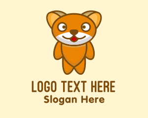Adorable - Cute Teddy Bear logo design