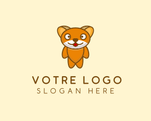 Cute Teddy Bear Logo